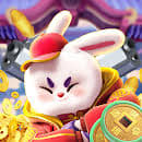 background fortune rabbit ícone